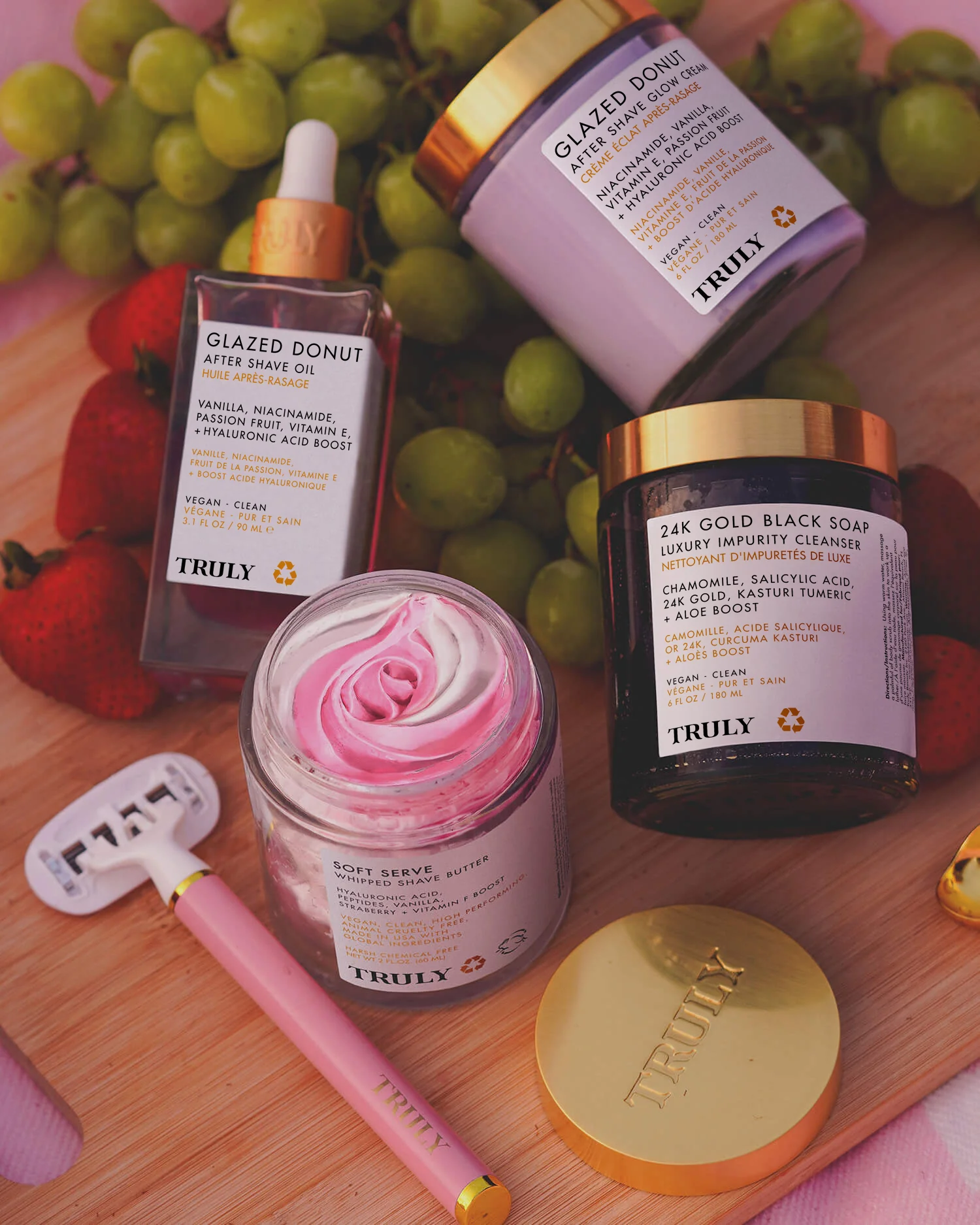 24K Gold Black Soap Luxury Impurity Cleanser - Image 3