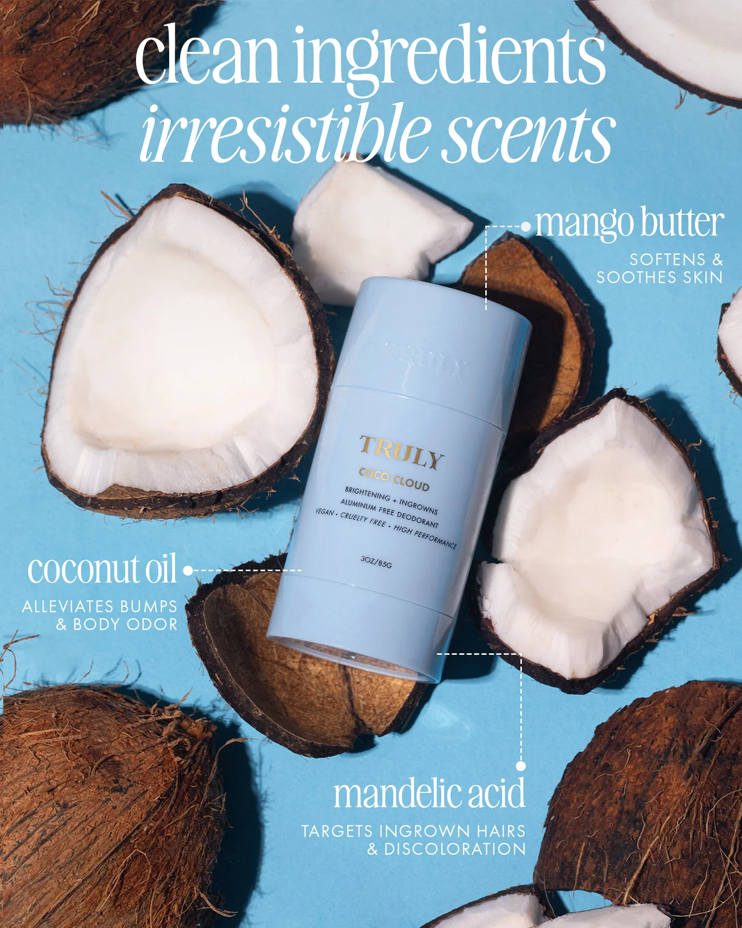 Coco Cloud Ingrown Prevention and Brightening Deodorant - Image 7