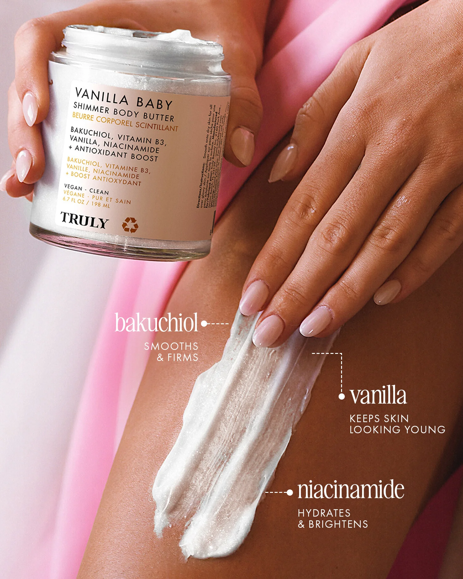 Vanilla Baby Shimmer Body Butter - Image 5